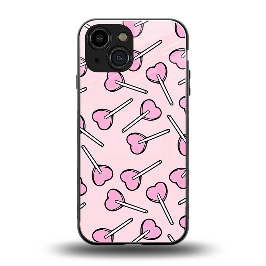 Lollipop Fusion back phone cover | glass case for iphone 12 mini