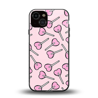 Lollipop Fusion back phone cover | glass case for iphone 13