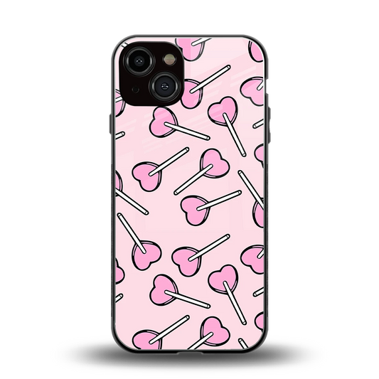 Lollipop Fusion back phone cover | glass case for iphone 13