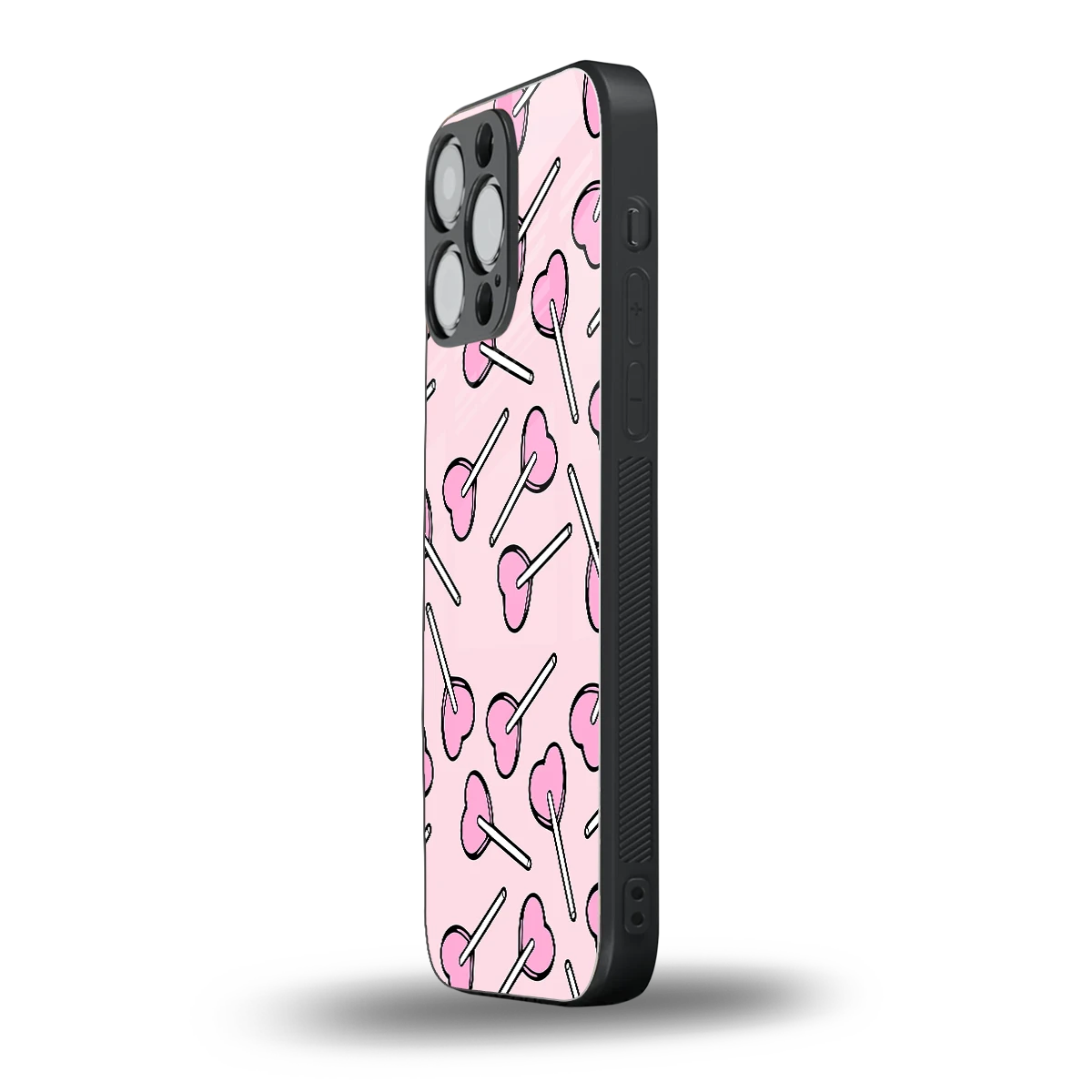 Lollipop Fusion iphone 15 pro max mobile cover | shockproof glass phone case