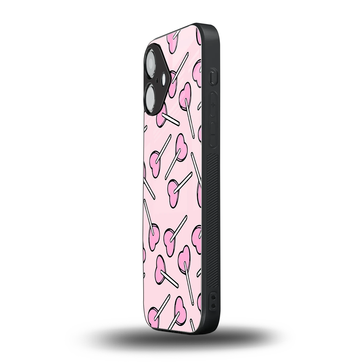 Lollipop Fusion iPhone 16 mobile cover | shockproof glass phone case