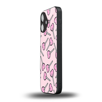 Lollipop Fusion iPhone 16 mobile cover | shockproof glass phone case