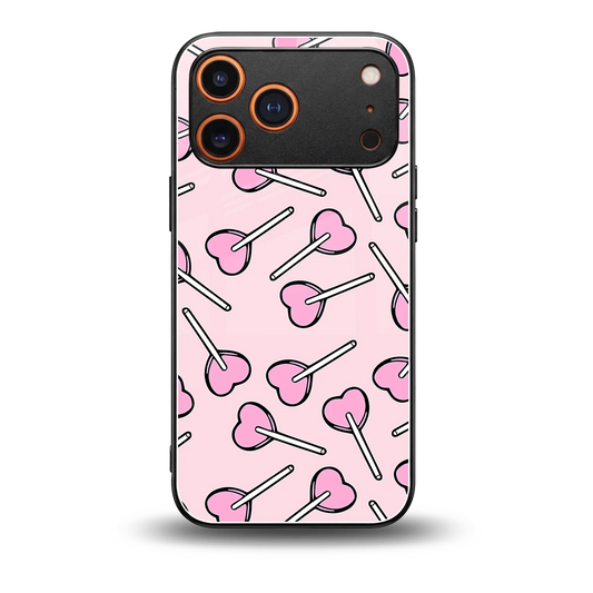 Lollipop Fusion back phone cover | glass case for iphone 17 pro max