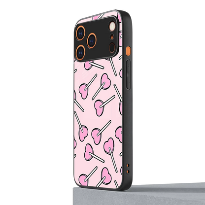 Lollipop Fusion iphone 17 pro mobile cover | shockproof glass phone case