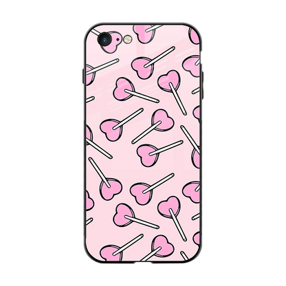 Lollipop Fusion back phone cover | glass case for iphone 7