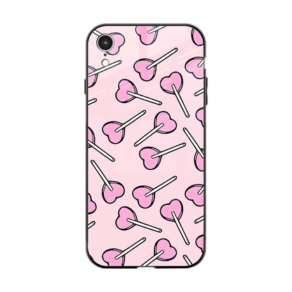 Lollipop Fusion back phone cover | glass case for iphone xr