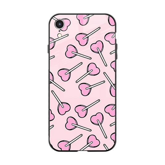 Lollipop Fusion back phone cover | glass case for iphone xr