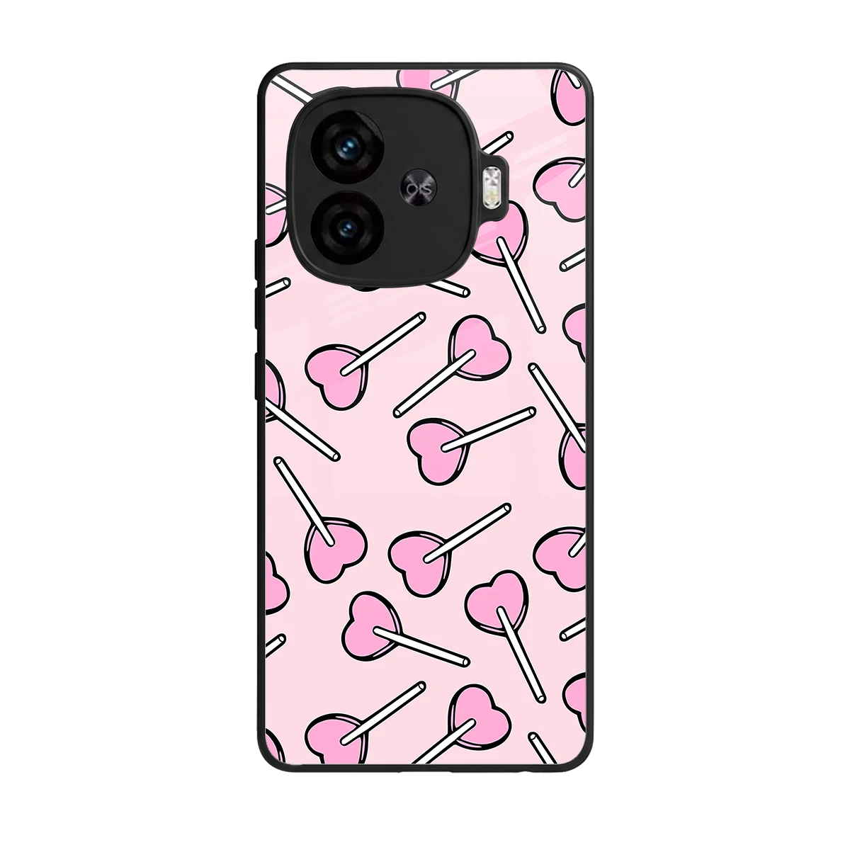 Lollipop Fusion back phone cover | glass case for iqoo neo 10r 5g
