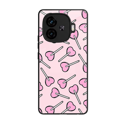 Lollipop Fusion back phone cover | glass case for iqoo neo 10r 5g