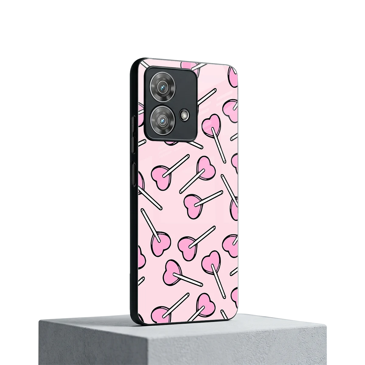 Lollipop Fusion motorola edge 40 neo 5g mobile cover | shockproof glass phone case