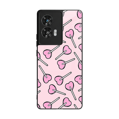 Lollipop Fusion back phone cover | glass case for motorola edge 50 fusion