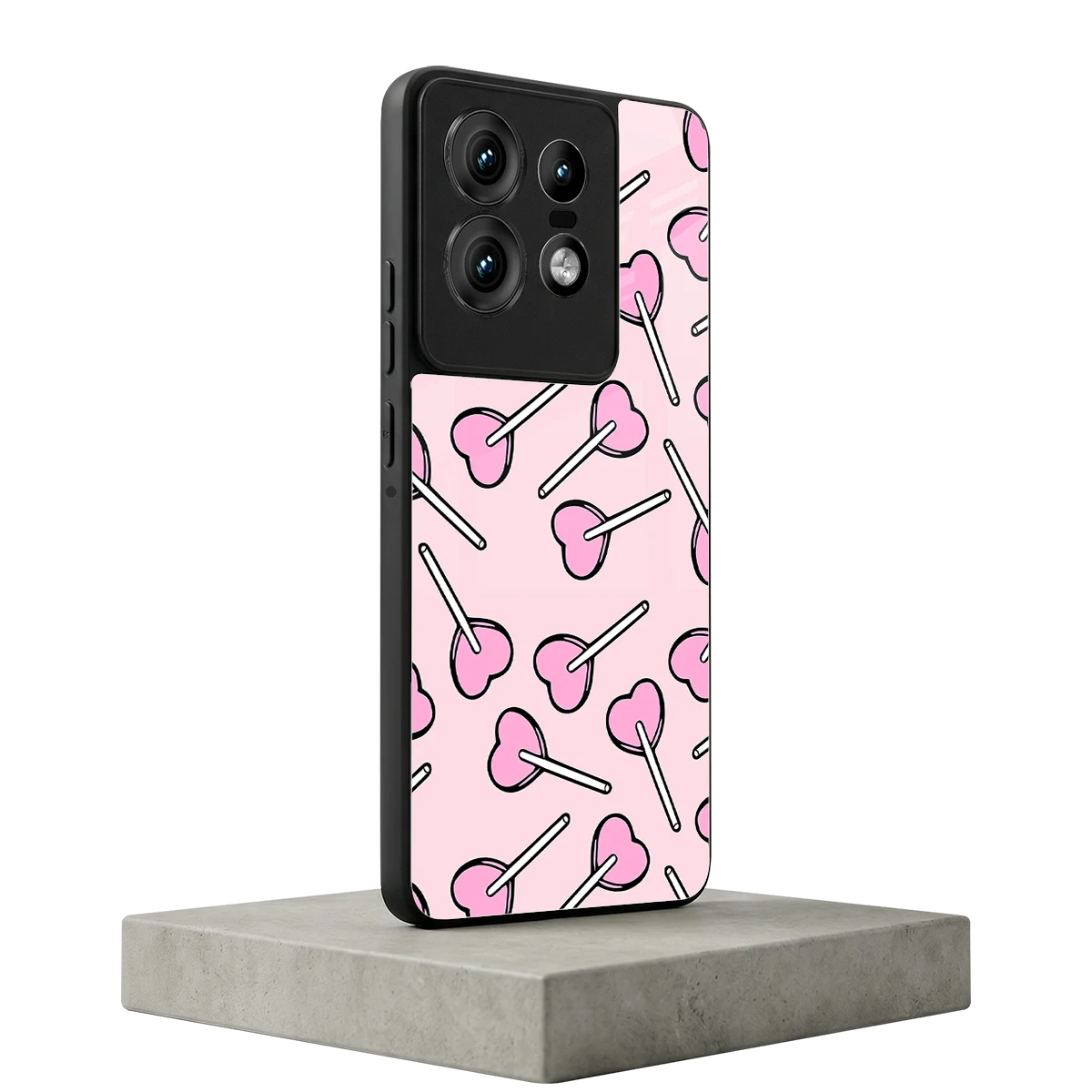 Lollipop Fusion motorola edge 50 pro mobile cover | shockproof glass phone case