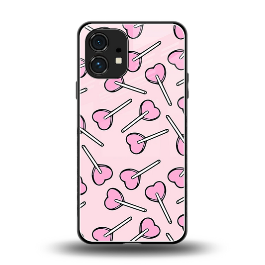 Lollipop Fusion back phone cover | glass case for nothing phone 1