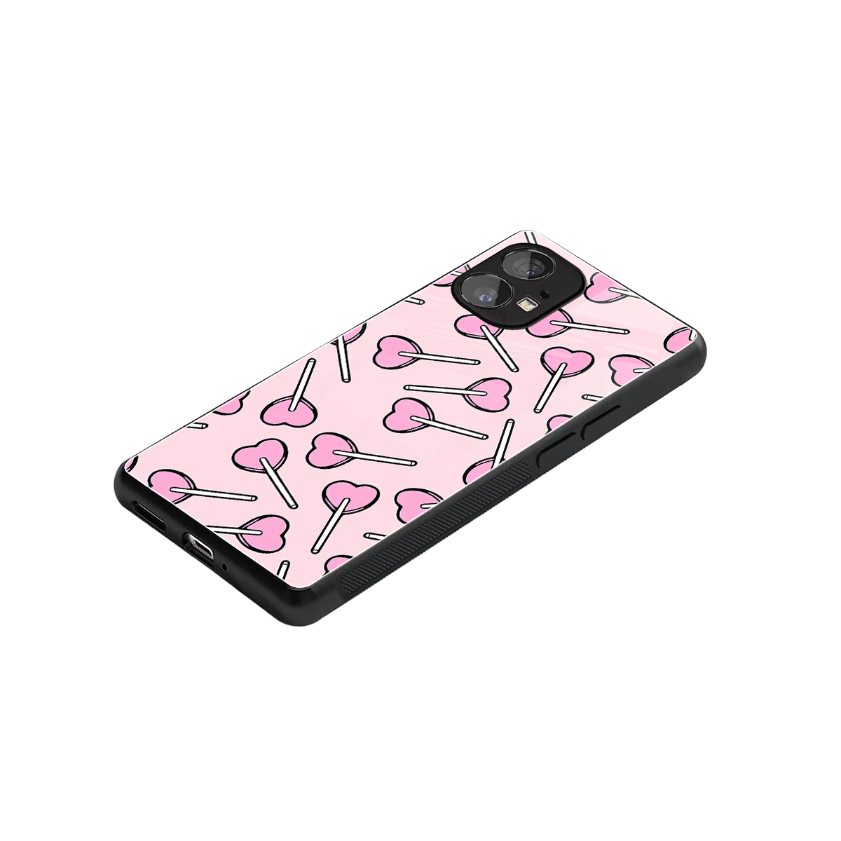 Lollipop Fusion stylish phone case for nothing phone 1 | glossy glass and slim fit