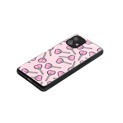 Lollipop Fusion stylish phone case for nothing phone 1 | glossy glass and slim fit