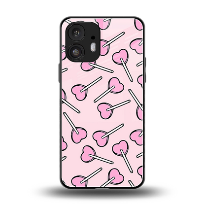 Lollipop Fusion back phone cover | glass case for nothing phone 2
