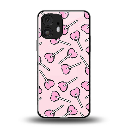 Lollipop Fusion back phone cover | glass case for nothing phone 2