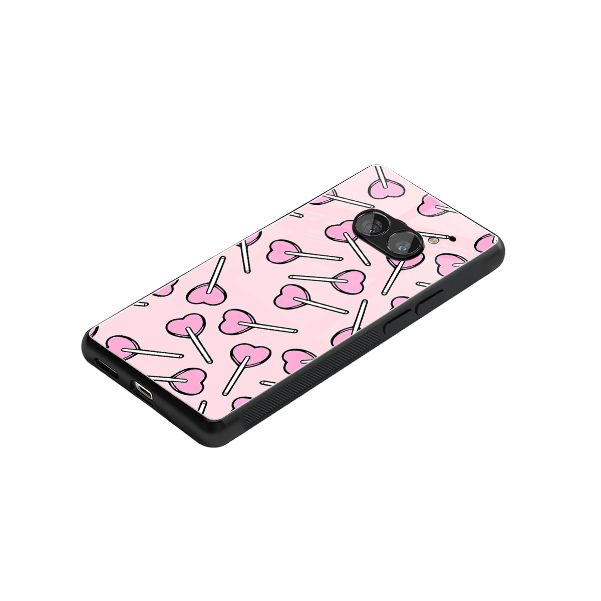 Lollipop Fusion stylish phone case for nothing phone 2a | glossy glass and slim fit