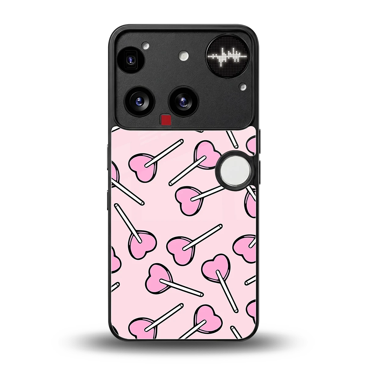 Lollipop Fusion back phone cover | glass case for nothing phone 3