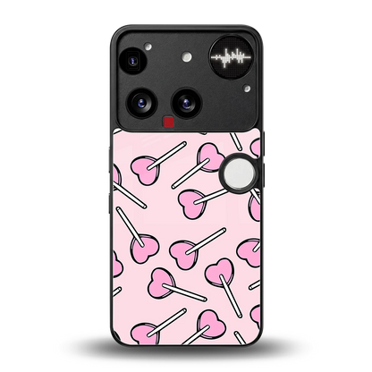 Lollipop Fusion back phone cover | glass case for nothing phone 3