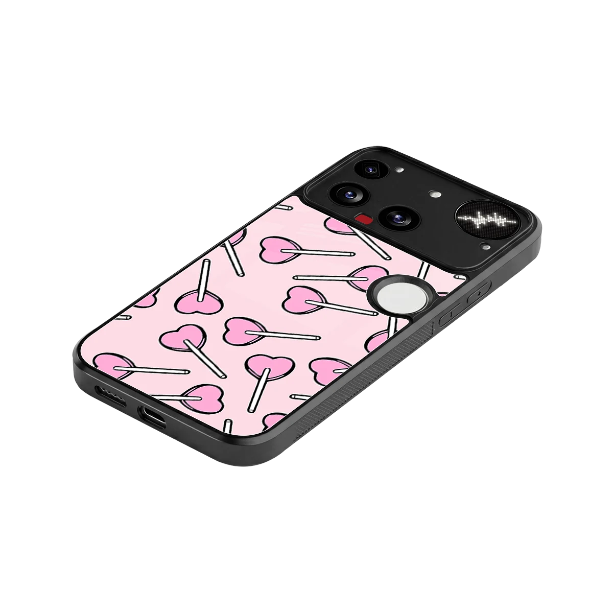 Lollipop Fusion stylish phone case for nothing phone 3 | glossy glass and slim fit