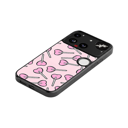 Lollipop Fusion stylish phone case for nothing phone 3 | glossy glass and slim fit