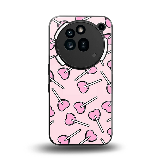 Lollipop Fusion back phone cover | glass case for nothing phone 3a pro