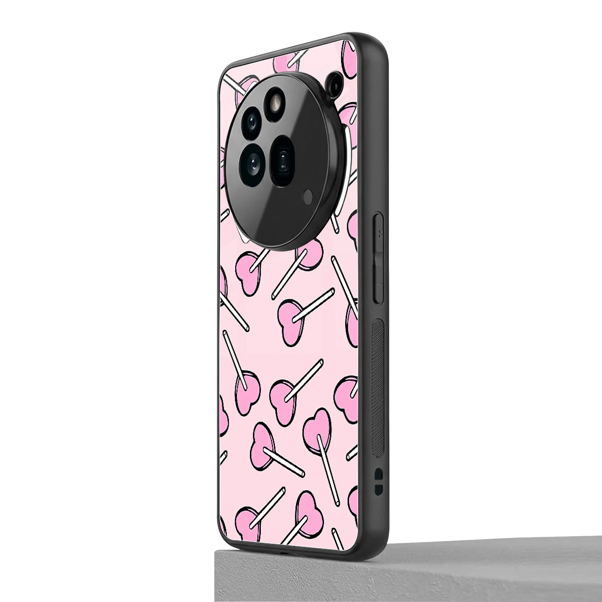 Lollipop Fusion nothing phone 3a pro mobile cover | shockproof glass phone case