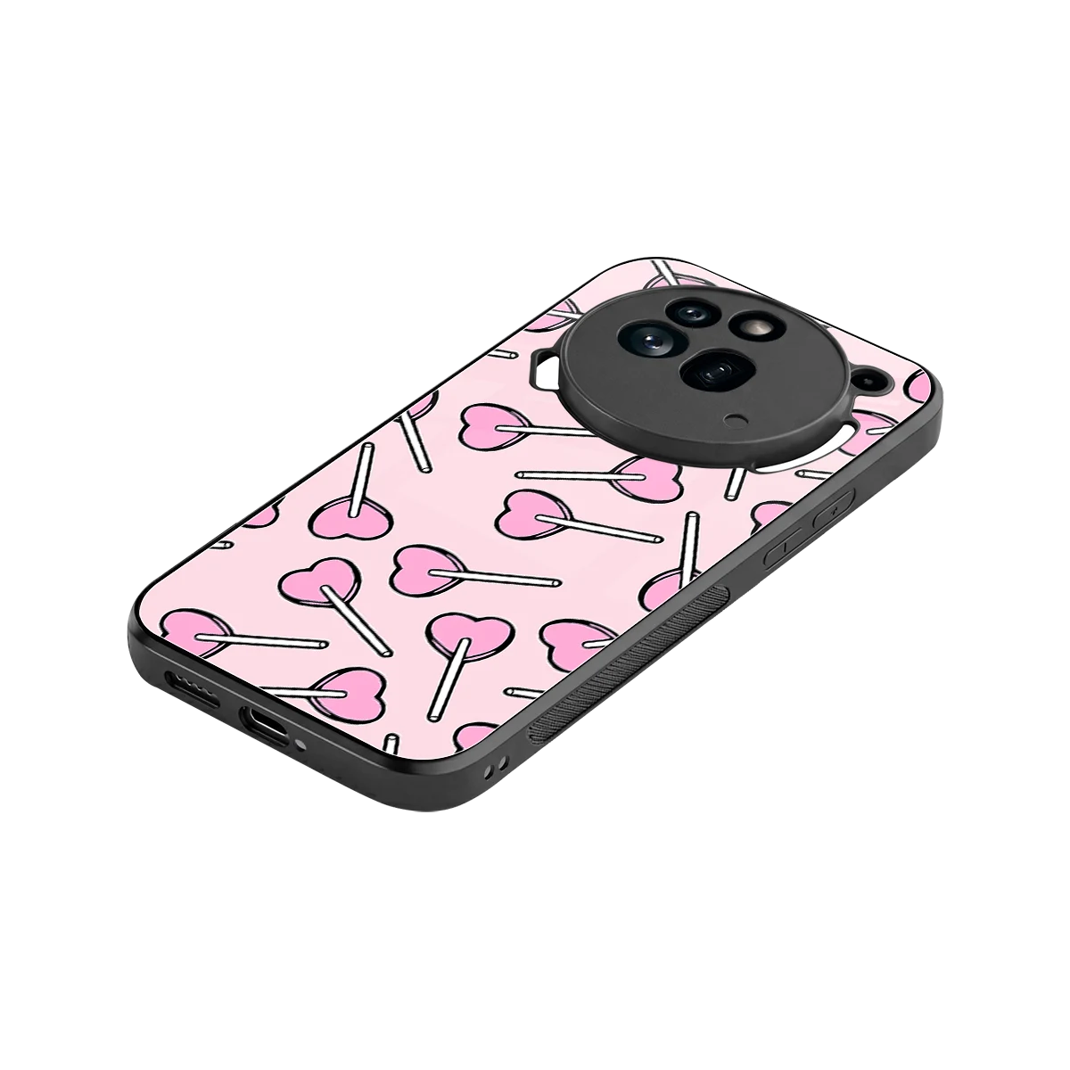 Lollipop Fusion stylish phone case for nothing phone 3a pro | glossy glass and slim fit