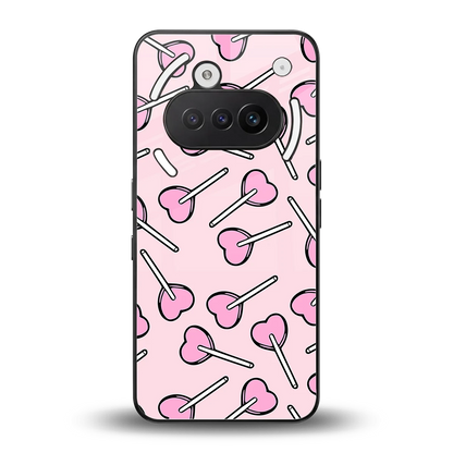 Lollipop Fusion back phone cover | glass case for nothing phone 3a