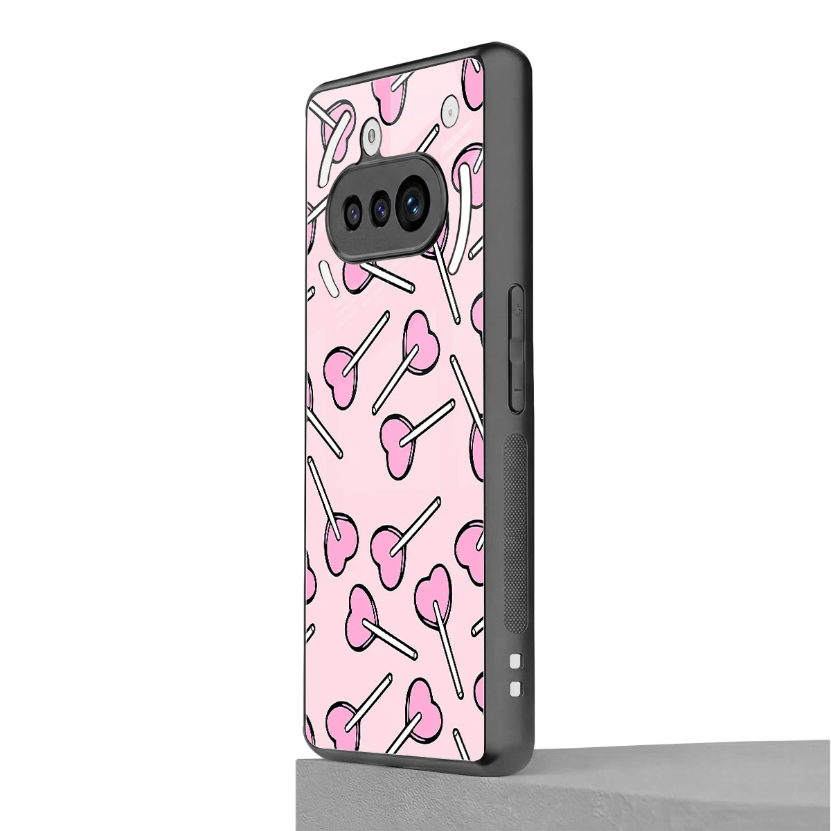 Lollipop Fusion nothing phone 3a mobile cover | shockproof glass phone case