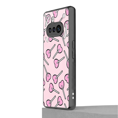 Lollipop Fusion nothing phone 3a mobile cover | shockproof glass phone case