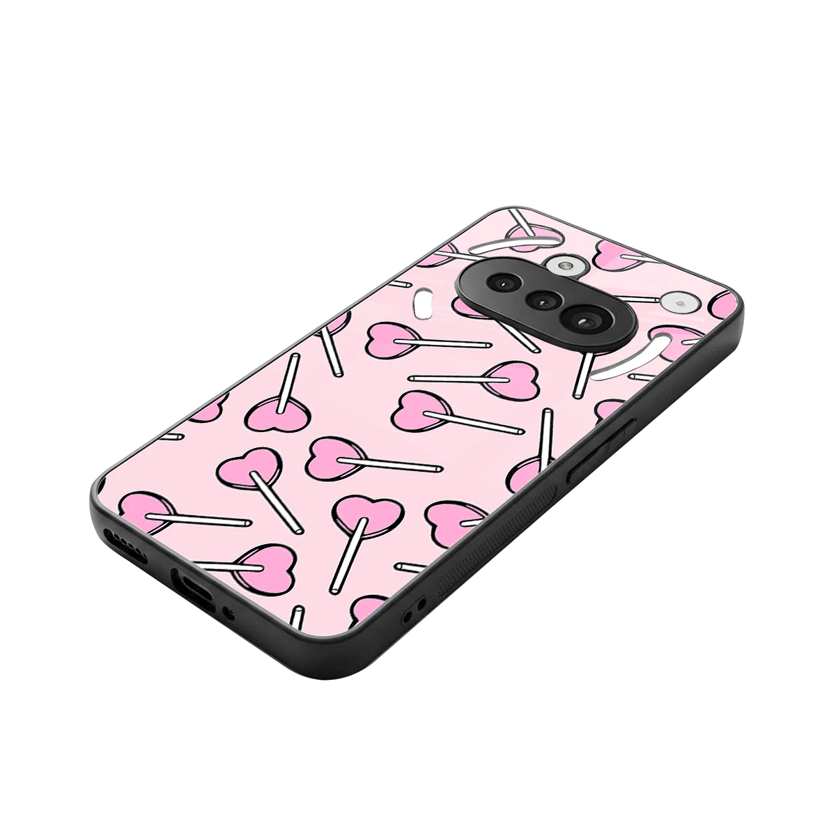Lollipop Fusion stylish phone case for nothing phone 3a | glossy glass and slim fit