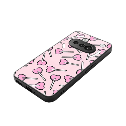 Lollipop Fusion stylish phone case for nothing phone 3a | glossy glass and slim fit