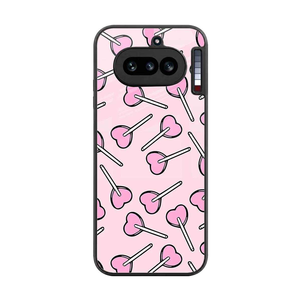 Lollipop Fusion back phone cover | glass case for nothing phone 4a