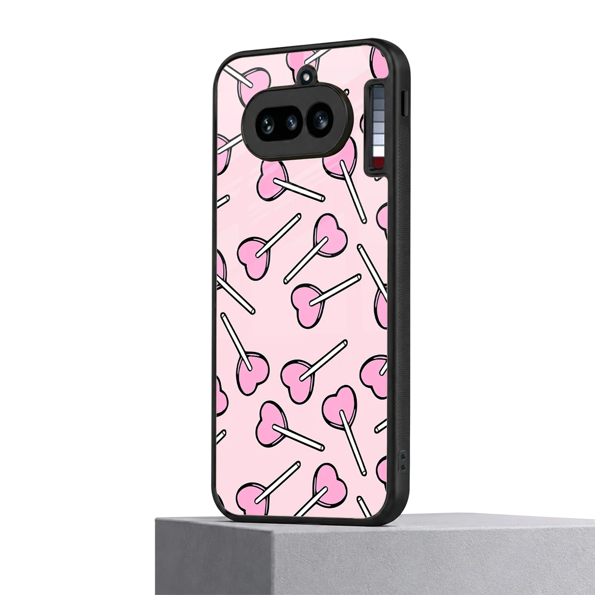 Lollipop Fusion nothing phone 4a mobile cover | shockproof glass phone case
