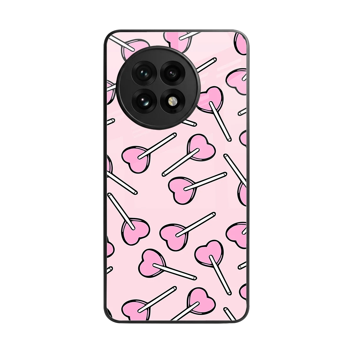 Lollipop Fusion back phone cover | glass case for oneplus 13r