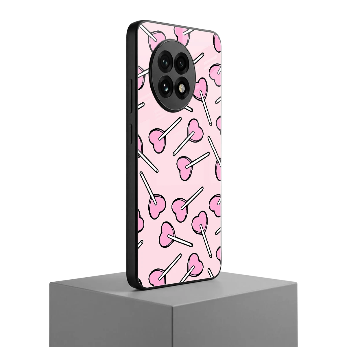 Lollipop Fusion oneplus 13r mobile cover | shockproof glass phone case