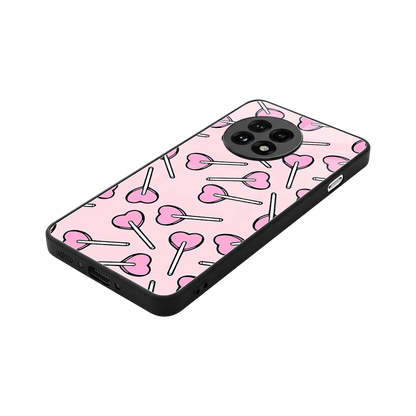 Lollipop Fusion stylish phone case for oneplus 13r | glossy glass and slim fit