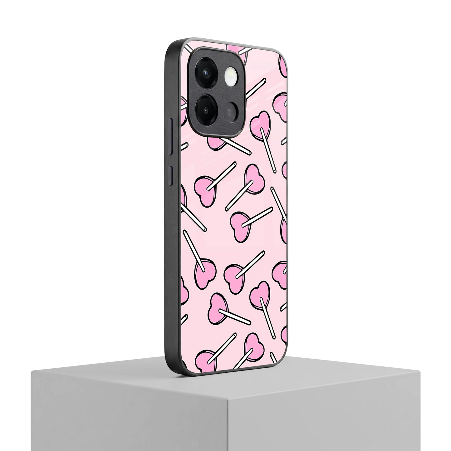 Lollipop Fusion oneplus 13s mobile cover | shockproof glass phone case