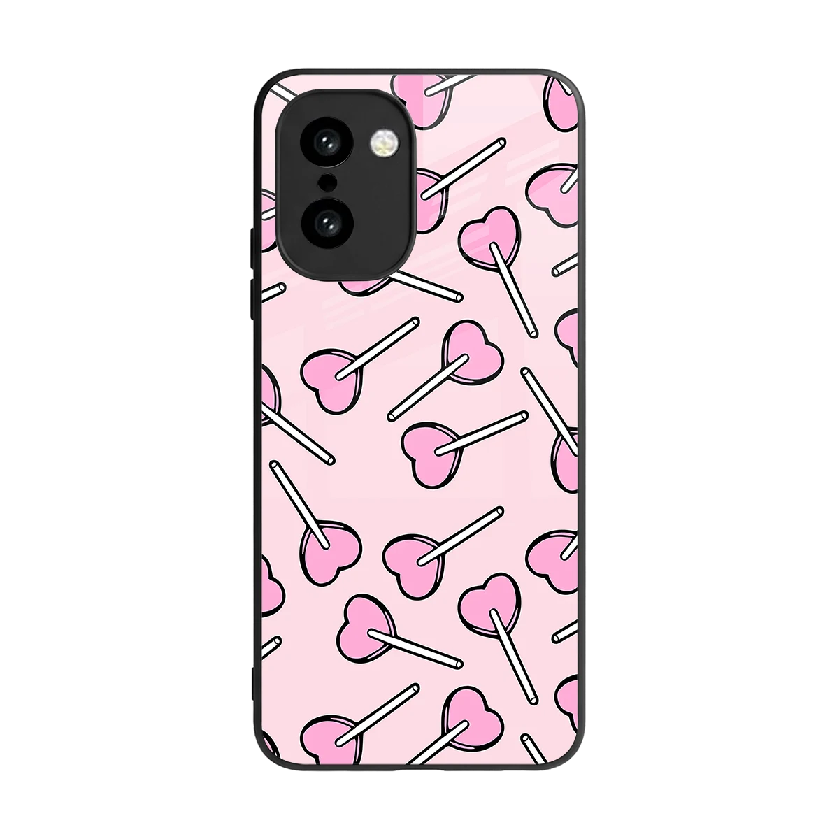 Lollipop Fusion back phone cover | glass case for oneplus 15r