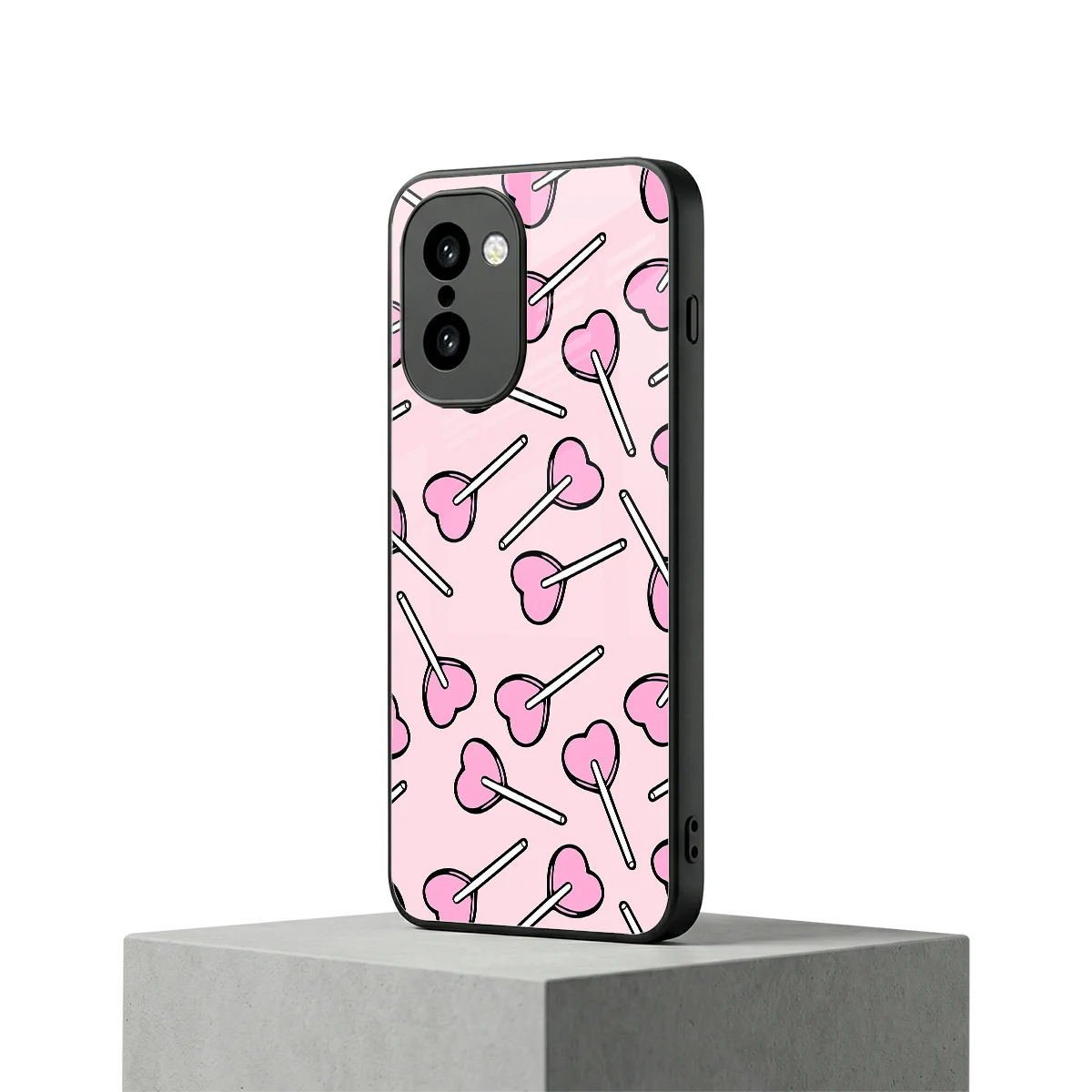 Lollipop Fusion oneplus 15r mobile cover | shockproof glass phone case