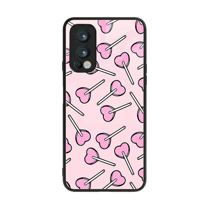 Lollipop Fusion back phone cover | glass case for oneplus nord 2