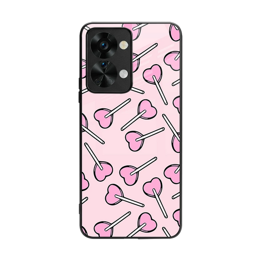 Lollipop Fusion back phone cover | glass case for oneplus nord 2t