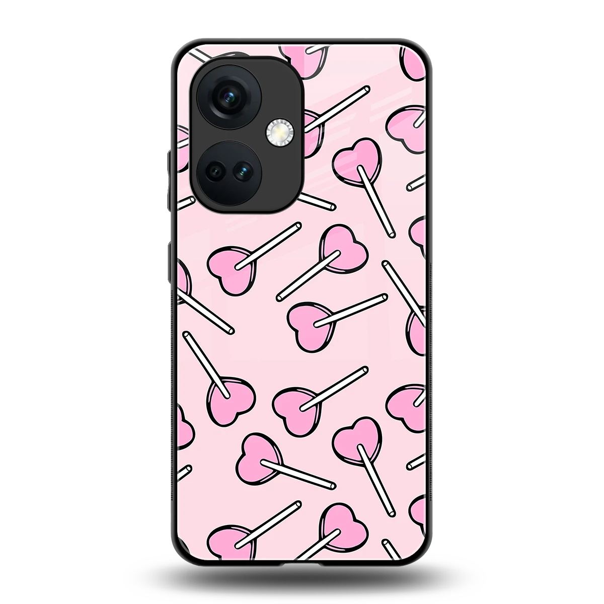 Lollipop Fusion back phone cover | glass case for oneplus nord ce 3
