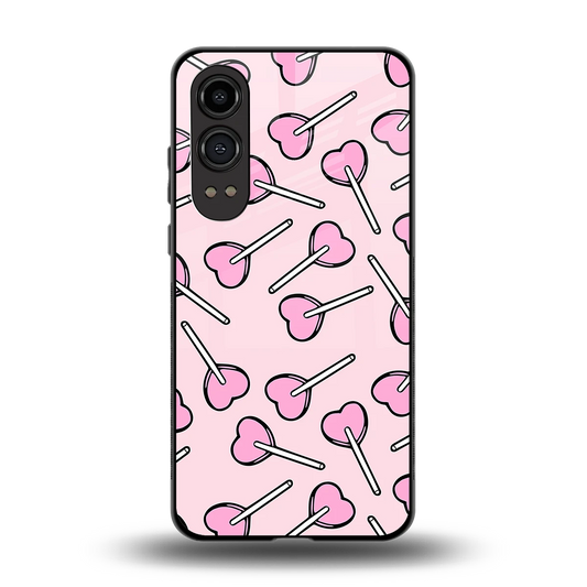 Lollipop Fusion back phone cover | glass case for oneplus nord ce 4 lite