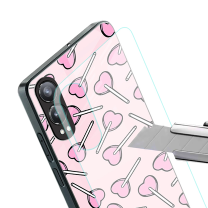 Lollipop Fusion stylish phone case for oneplus nord ce 4 lite | glossy glass and slim fit