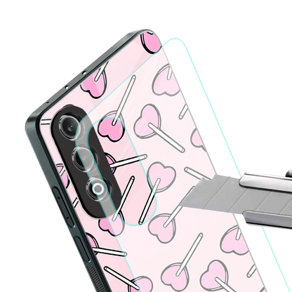 Lollipop Fusion stylish phone case for oneplus nord ce 4 | glossy glass and slim fit