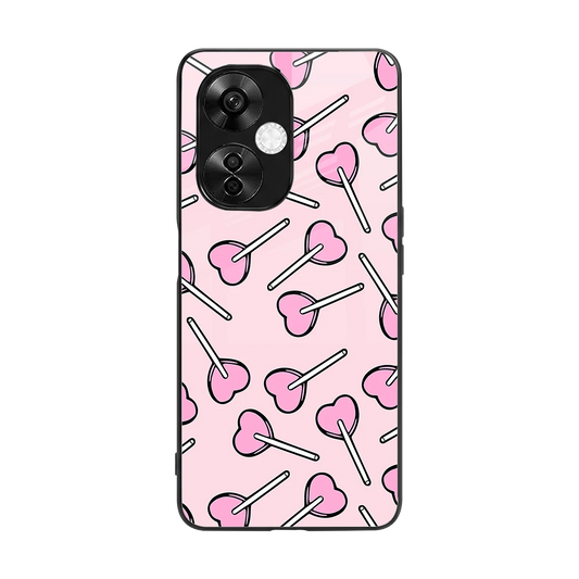 Lollipop Fusion back phone cover | glass case for oneplus nord ce 3 lite