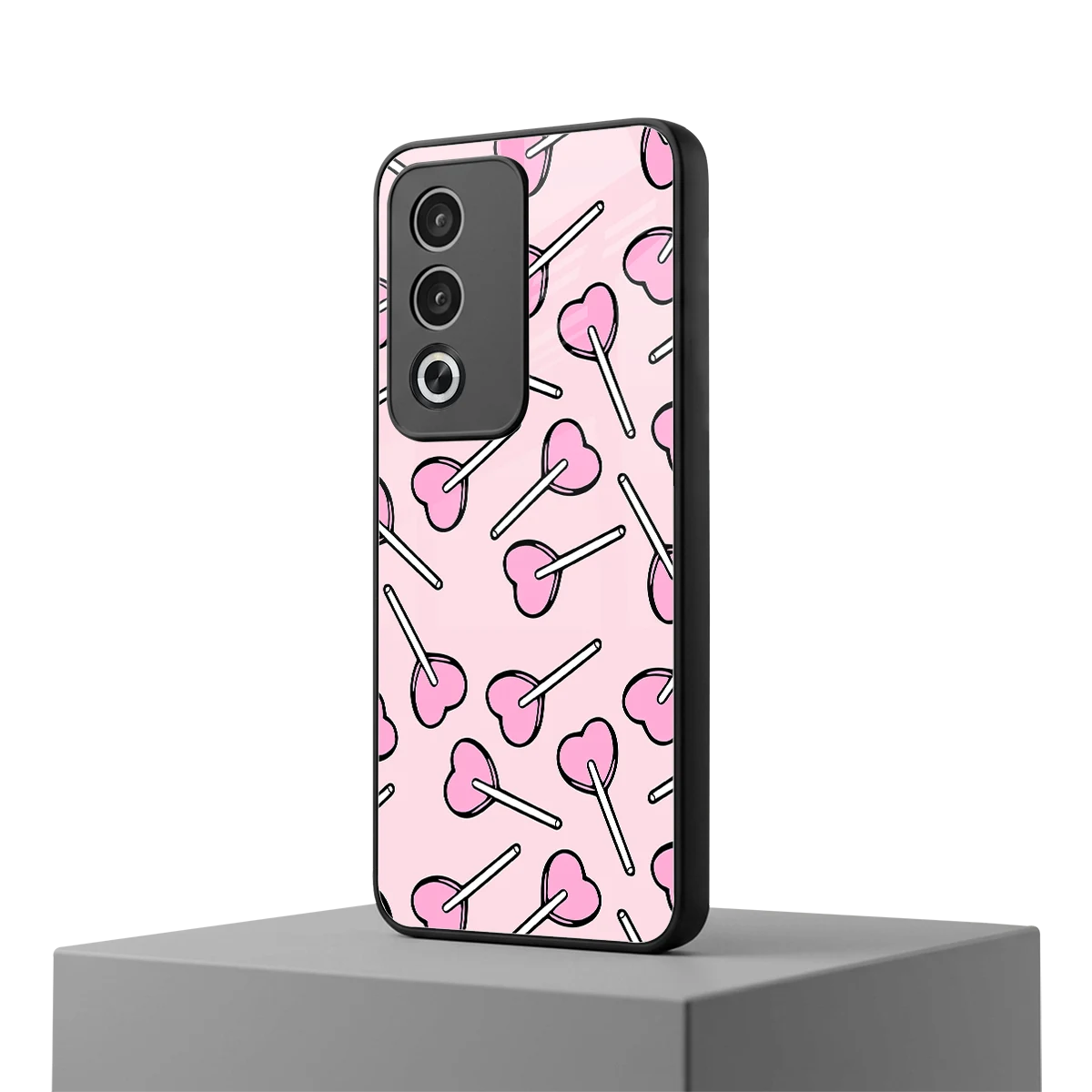 Lollipop Fusion oppo a3 pro mobile cover | shockproof glass phone case